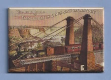 NIAGARA FALLS *2X3 FRIDGE MAGNET* WATERFALLS GORGE CANADA AMERICA HORSESHOE USA