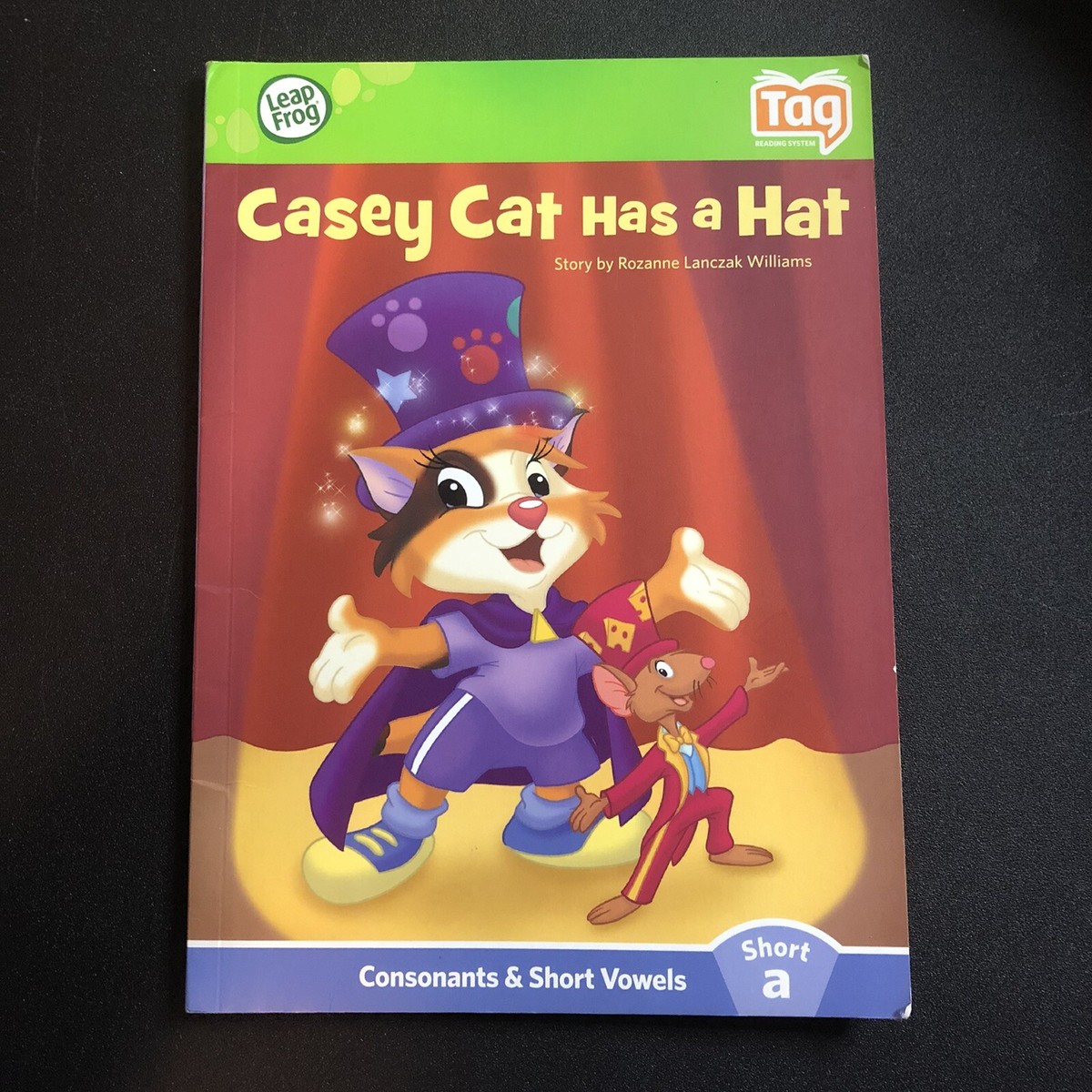Leap frog Learn to Read: Casey Cat Has a Hat by Rozanne Lanczak