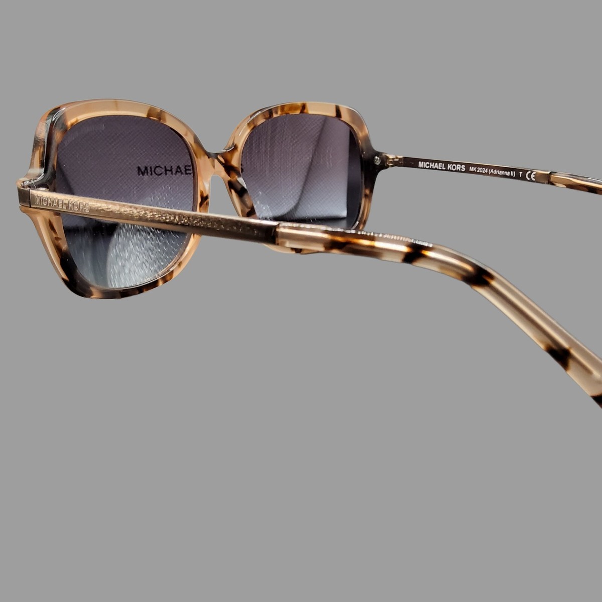 MICHAEL KORS 57MM PINK TORTOISE SUNGLASSES ADRIANNA II LIGHT GREY GRADIENT LENS Michael Kors Damen Adrianna Ii 316213 57 Zambia | Ubuy main image 3