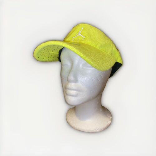 Air Jordan Nike Poolside Visor Jumpman Adjustable Cyber Lime Golf Hat BV3523