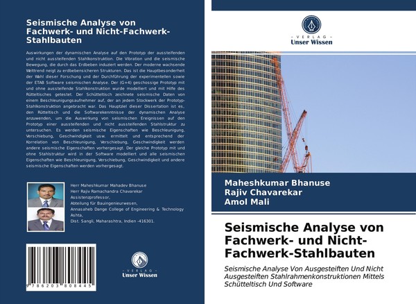 Seismische Analyse Von Fachwerk- Und Nicht-Fachwerk-Stahlbauten | Buch | 9786203-image