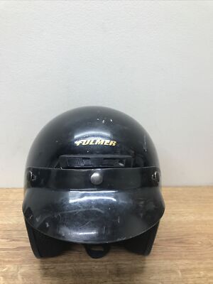 20 year old motorcycle helmet VINTAGE FULMER AF-20 DOT MOTORCYCLE HELMET WITH VISOR