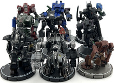 Mechwarrior: Mixed Unique Mech Lot 7 9 miniatures