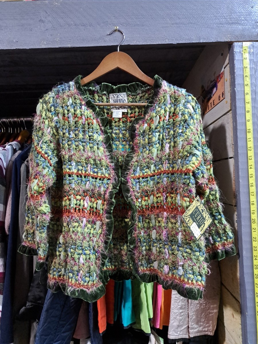 Womens Sweater By Curio - Size Medium - Green | eBay