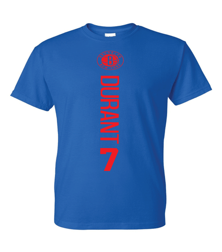 Brooklyn Nets Kevin Durant 7 Vertical T-Shirt - All Design Colors & Sizes S-5XL - Picture 25 of 25