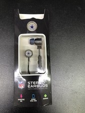 Stereo Earbuds With Hands free Mic NFL