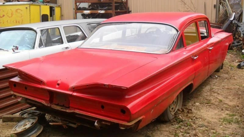 Pestillo de puerta trasera derecha pasajero para Chevrolet Bel Air 1960 sedán de 4 puertas Foto 4 de 4