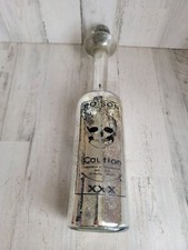 Halloween large silver poison bottle glass home decor figure rustic xxx