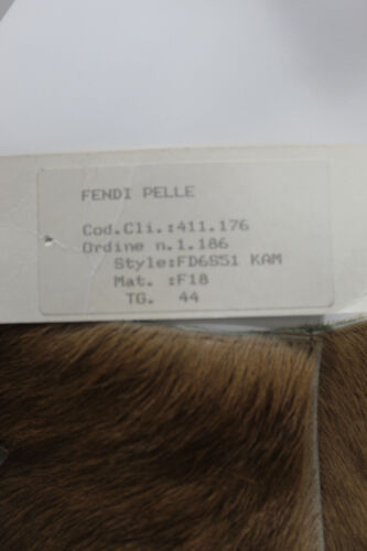 FENDI 1998 FAWN FUR SKIRT - Picture 2 of 6