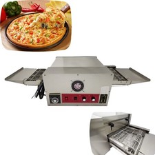 220V 1PH 6KW 12" Bench Chain Electric Pizza Oven Countertop Conveyor Pizza Oven