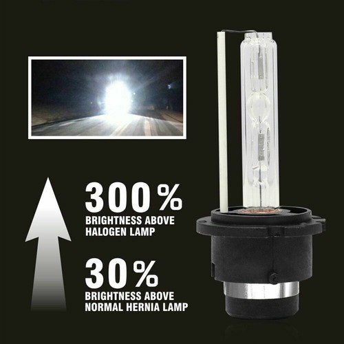D2C D2S D2R 35W 6000K HID Xenon Replacement Low/High Beam Headlight Lamp Bulbs - Picture 4 of 13