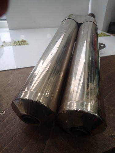 Kawasaki Z1000 K454 Left Exhaust Silencers End Can - Picture 10 of 11