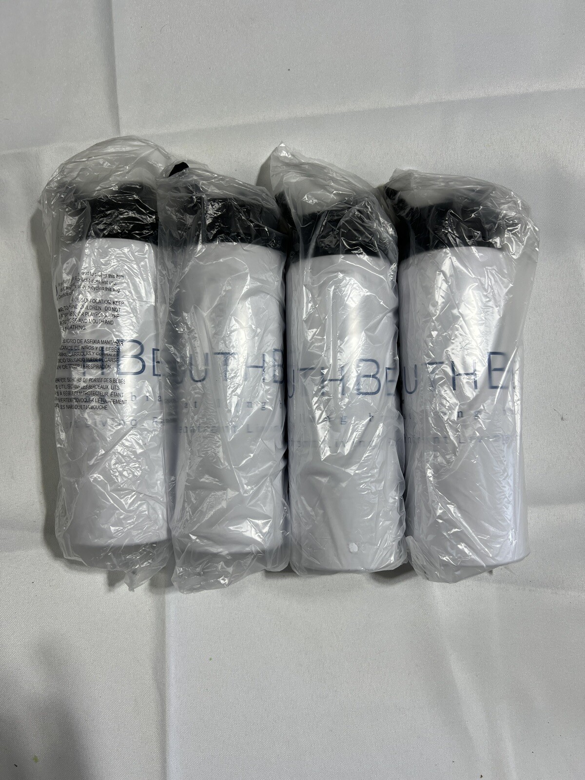 South Beach Aluminum Water Bottles 28oz (4 Pack)