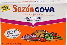 Goya Sazon Without Annatto 3.52 oz