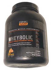 GNC AMP Wheybolic Protein Powder, Creamy Peanut Butter, 2.9 lb - BBD: 08/2026 12.69 per gallon