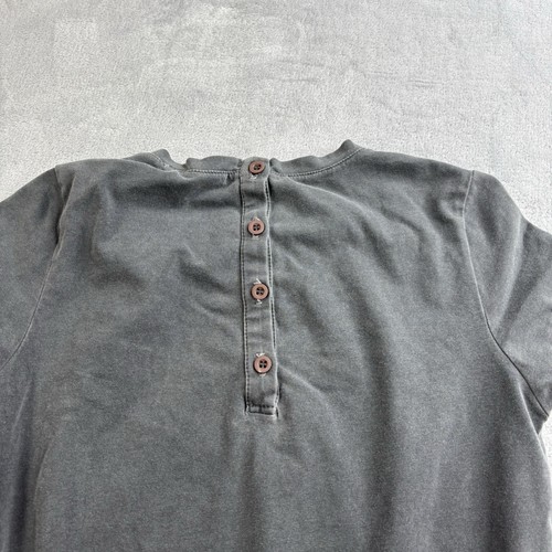 Marine Layer Button Romper Cotton Thin Gray Shorts Womens S Small Beach Coastal - Picture 9 of 12