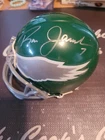 Ron Jaworski Signed Auto Autograph Mini Helmet Philadelphia Eagles