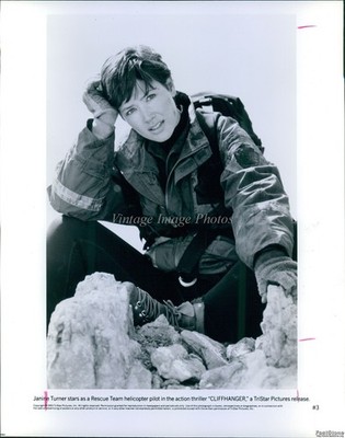 1993 Cliffhanger Janine Turner Rescue Team Pilot Historic Vintage Photo 8x10