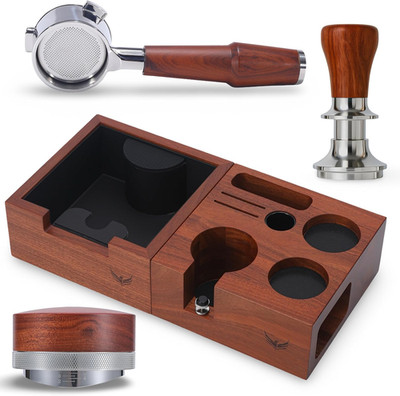 Breville 54mm Espresso Kit: Bottomless Portafilter, Tamper, Knock Box & More