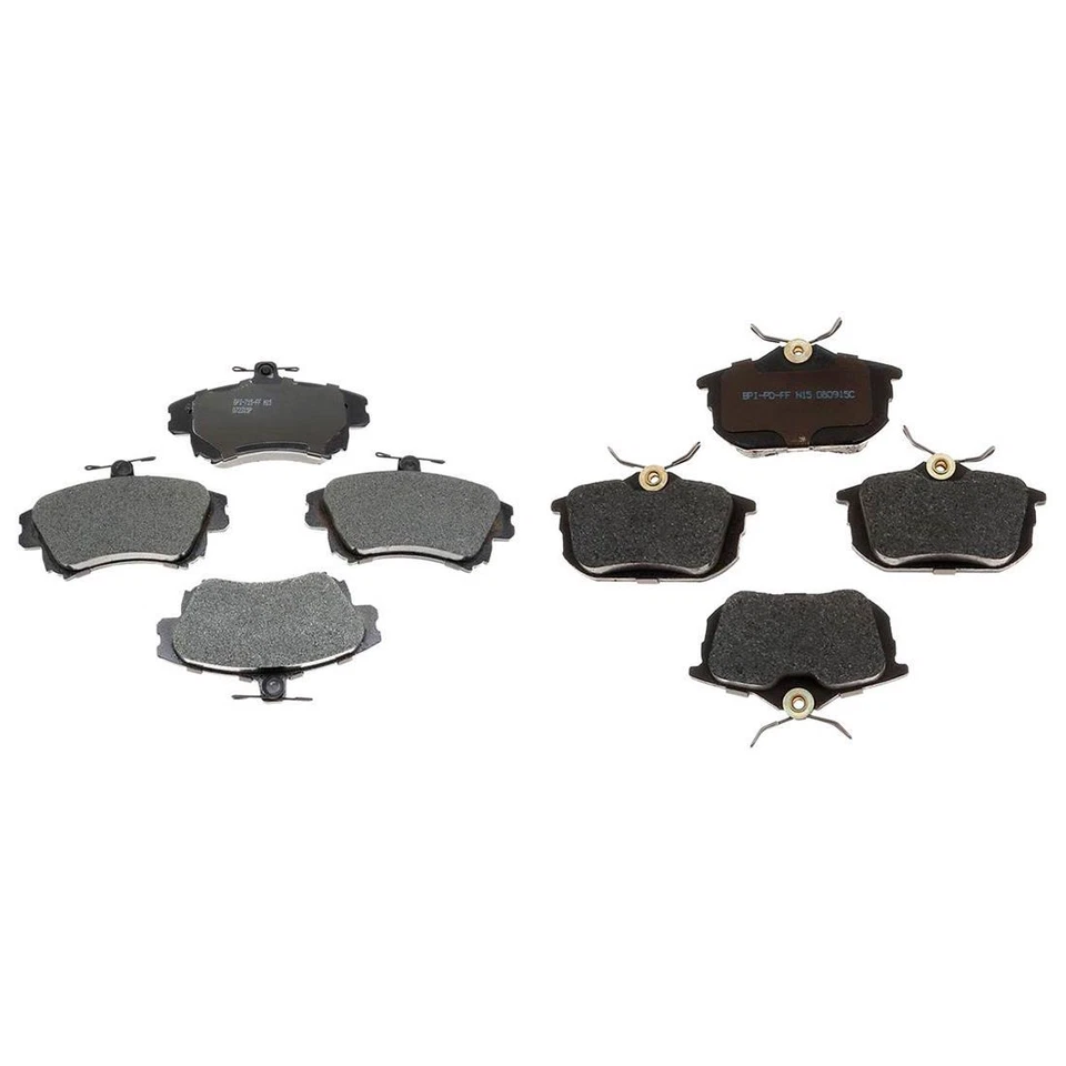 For 2004 2003 2002 2001 2000 Volvo S40 Front & Rear R-Line Metallic Brake Pads Foto 4 de 4