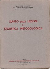 Sunto delle lezioni di Statistica Metodologica