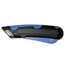COSCO 091508 Easycut Cutter Knife w/Self-Retracting Safety-Tipped Blade,