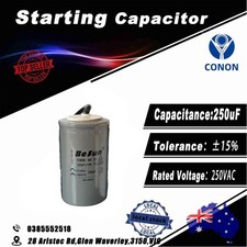 quality aluminium starting capacitor 250VAC 250uF Motor Capacitor CD60 50/60Hz
