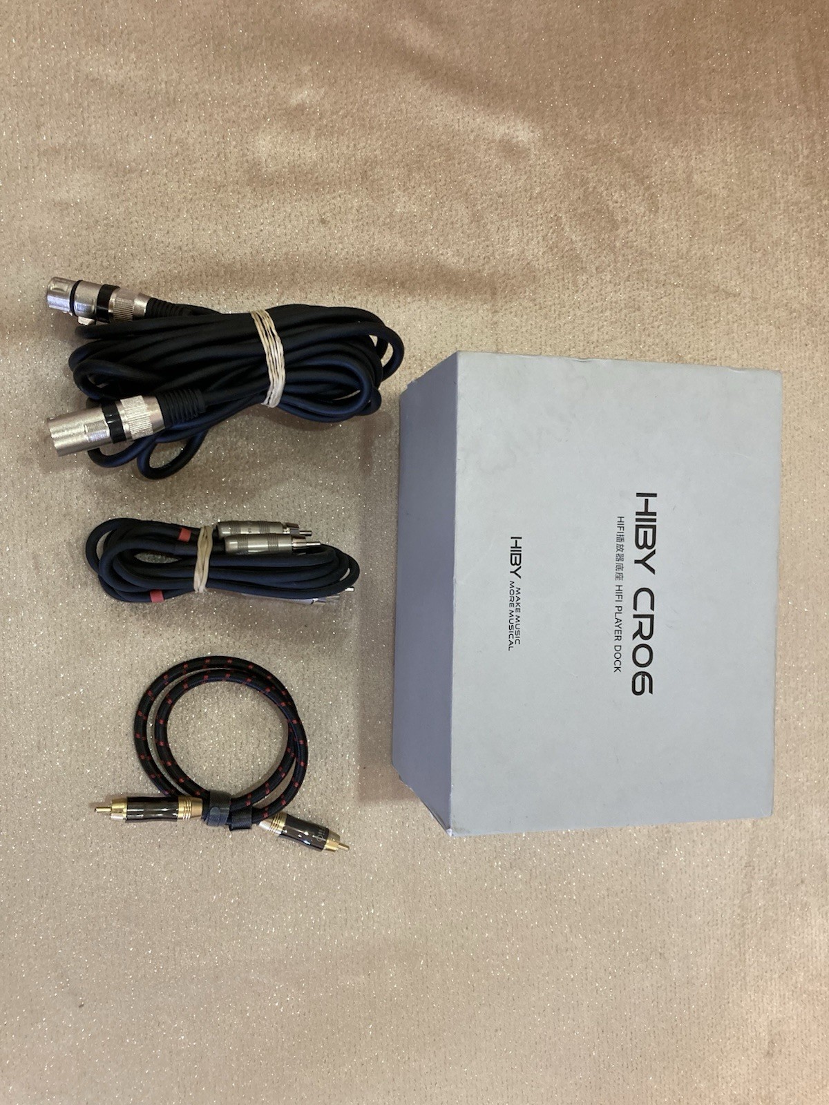 HiBy CR06 Audio Dock - Silver - Excellent Condition!