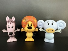 Raa Raa the Noisy Lion 3 Figures Raa Raa Lion, Hufty Elephant & Zebby Zebra
