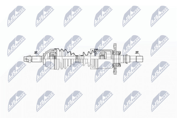 Nty Antriebswelle NPW-NS-041 FüR Koleos Qashqai Renault Nissan 1 Dci HY0K J10-image