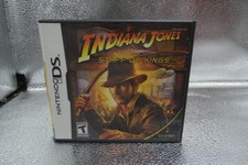 Nintendo DS Video Game INDIANA JONES AND THE STAFF OF KINGS Complete w/ Booklet