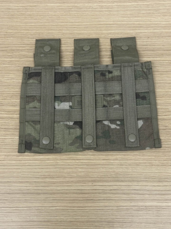 Tasca Porta Tre Caricatori US Army Molle II – Multicam UCP – Originale Militare - Foto 2
