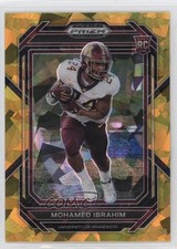2023 Panini Prizm Draft Picks Gold Ice Prizm Mohamed Ibrahim #128 0i1b