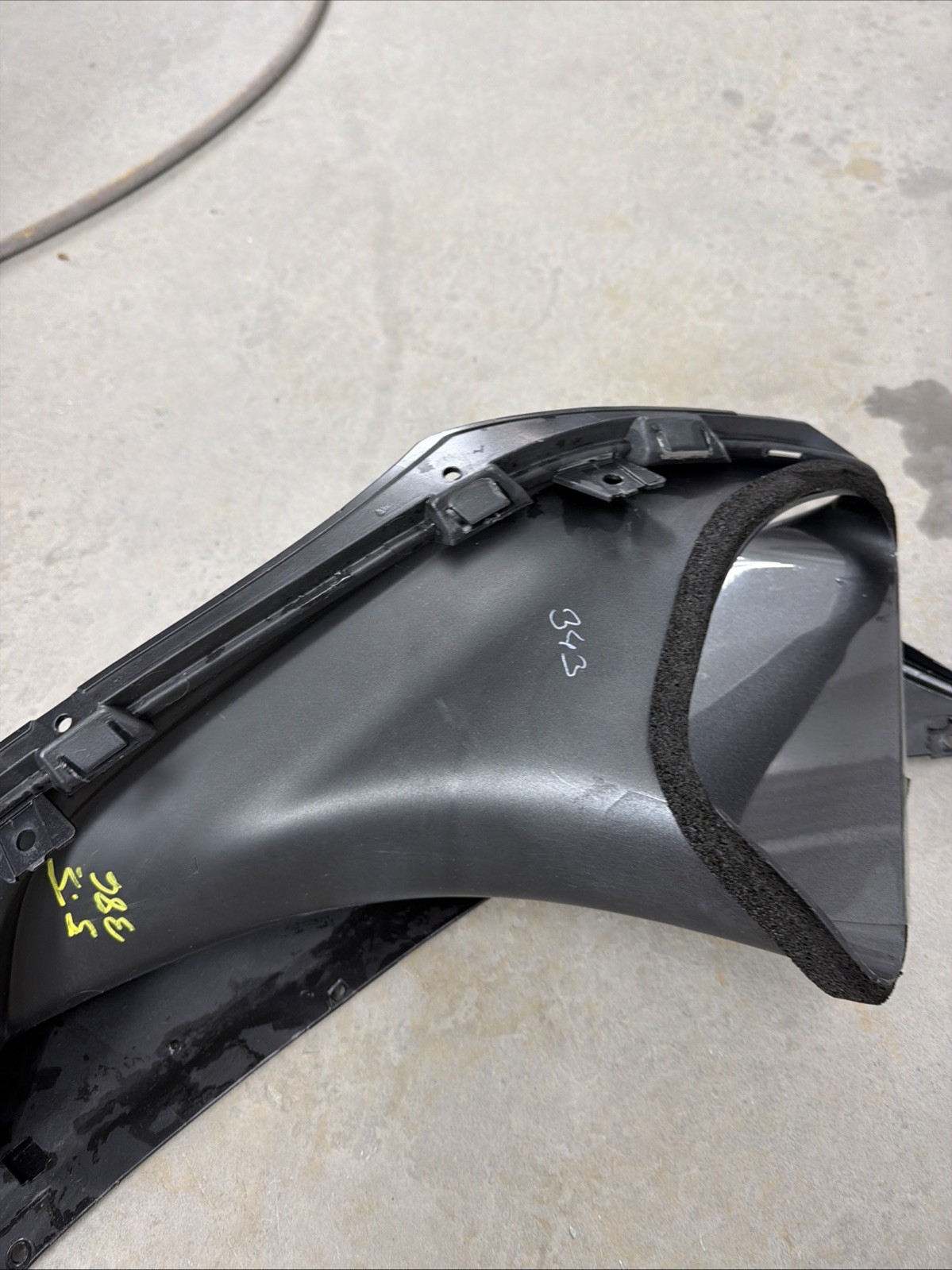 OEM Mclaren 720s Front Bumper Splitter Spoiler Lip Complete **Chip** Non Carbon