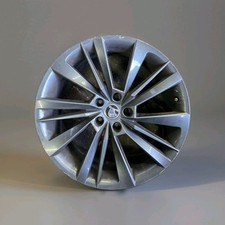 ORIGINAL SKODA SUPERB III 3V0601025BE 19" SINGLE ALLOY WHEEL GREY