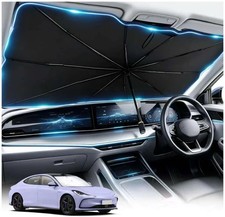 Car Windshield Sun Shade Umbrella,Titanium Silver Windshield Umbrella Sun Shade