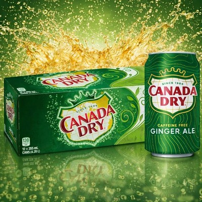 Canada Dry Ginger Ale 12 x 355 ml Vorratspack inkl. Pfand