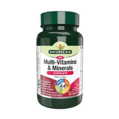   Natures Aid Complete Multivitamine & Mineralien 90 Tabletten