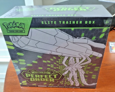 Pokémon TCG Mega Evolution Perfect Order ETB Elite Trainer Box NEW SEALED