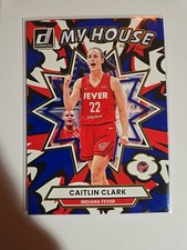Caitlin Clark Press Proof Blue My House SP 2025 Panini WNBA Donruss, #4