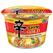 Premium Korean Ramen Noodles Pack Of 6 Quick Microwave Meal With Chicken Flavor