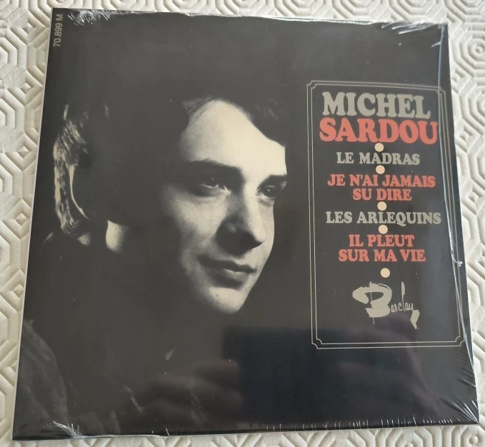 MICHEL SARDOU - LE MADRAS - Vinyle 45 tours blanc n° 50 . Neuf sous blister. - Photo 2/3