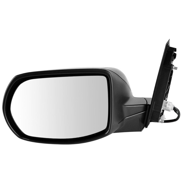 For 12-16 CRV Rear View Mirror Power Heateded Manual Folding Paintable Left Q