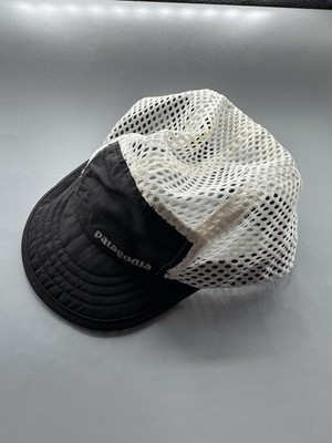 Patagonia Mesh Cycling 5 Panel Cap Duck Bill Hat Net Quick Dry Running Strapback