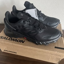 Salomon SuperCross 4 Black On Black Trail Trainers Uk Size 9.5 Brand New In Box