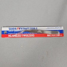 Tamiya Craft Tools HG Angled Tweezers 74047