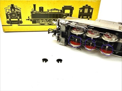Piko 5/6300 Radsatzhalter Dampflok BR 89 DR H0 1:87 2 Stück Ep. III DC
