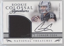 2016 National Treasures Rookie Colossal Signatures 49/99 Connor Cook Auto p6d