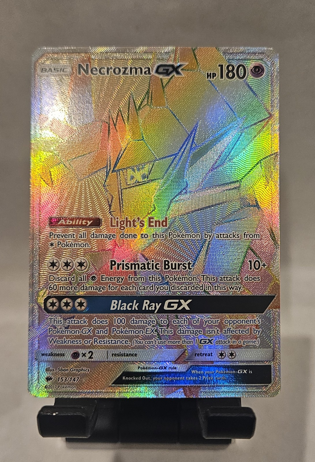 Necrozma GX 2017 Sun & Moon: Burning Shadows #153/147 Holo (Secret) Price Guide - Sports Card Investor Necrozma GX 2017 Sun & Moon: Burning Shadows #153/147 Holo (Secret) Price Guide - Sports Card Investor