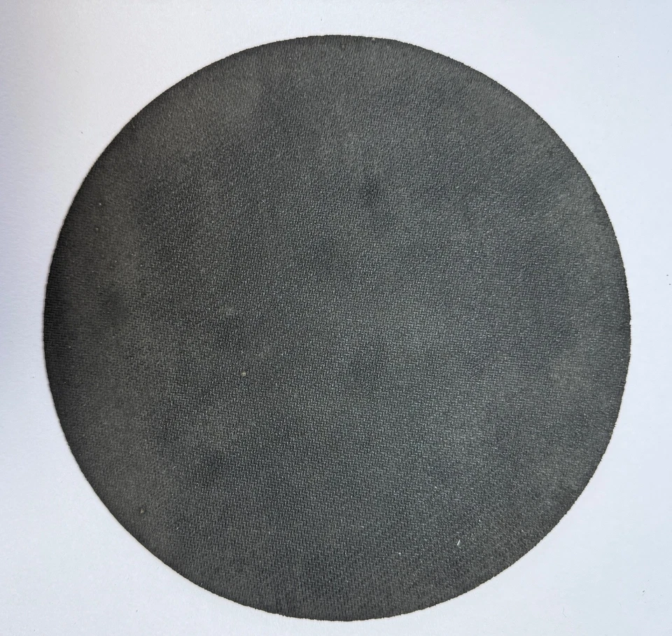 Vintage Promotional Apple Logo Computer Mouse Pad Black & White from 2000s - Image 2 of 2